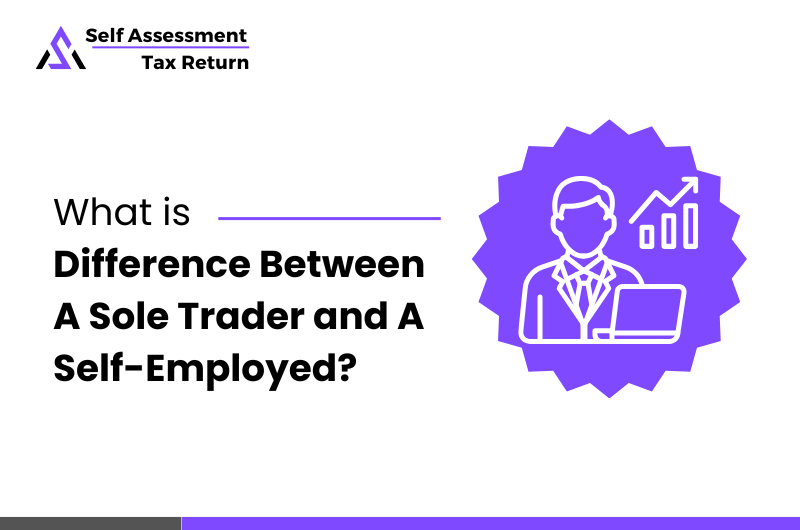 difference between sole trader and self-employed
