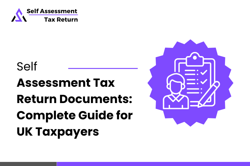 self assessment tax return documents